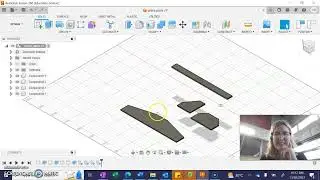 Captive Airplane - assembly in Fusion 360