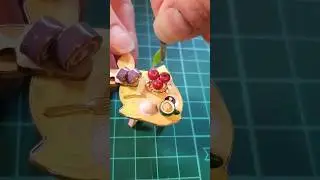 кофейный столик #miniature  #своимируками #миниатюра #рукоделки #берииделай #мини