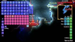 Let's Play Terraria [S6 Part 7] - Exploring the Crimson