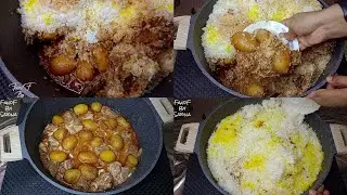 সহজে বাবর্চি স্টাইল কাচ্চি বিরিয়ানি - Kacchi Biryani- Beef kacchi - Bangladeshi Biryani Recipe