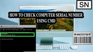 COMPUTER SERIAL NUMBER: HOW TO CHECK SERIAL NUMBER OF MY COMPUTER(NUMERO DE SERIE)