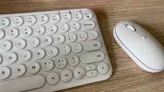 Love this retro round keycap Keyboard.😍