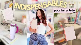BACK TO SCHOOL : les indispensables à AVOIR pour la rentrée + concours ✨