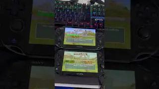Minecraft - PS Vita Slim vs Fat | Loading World Comparison! #shortvideo #shorts #short