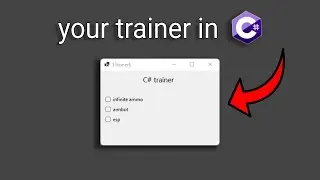 DIY GUI C# TRAINER TUTORIAL [2023]