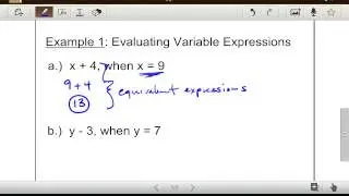 Variables and Expressions