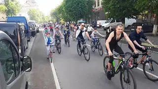Велопробіг до Дня міста Івано-Франківська