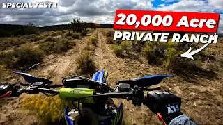 Racing On A 20,000 Acre Private Ranch | Josh Knight Yost Enduro 2022