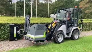 Hydraulic Hedge Cutter | GreenTec Scorpion 330 S – Basic Front