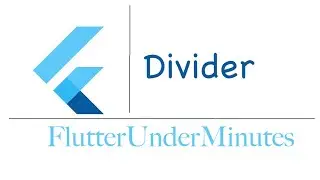 Divider | Flutter Under Minutes