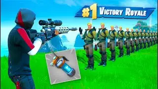 We Totally Broke *NEW* Bot Grenades In Fortnite