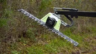Hydraulic Hedge Cutter for Tractors and Loaders | GreenTec HL 150 - 240 (NA)