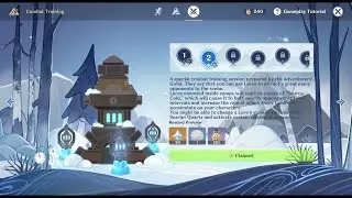 Combat Training day 2 part 2/ Shadow Amidst Snowstorm / Genshin impact 2.3