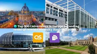 🌍 Top 500 Universities in Europe according to the QS World University Rankings 2026 🎓