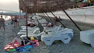 Пляж Виктория возле Кабардинки