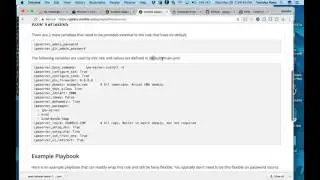 Ansible-Galaxy Roles