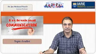 Leaflet by Dr. Jan Mohmad Pandit