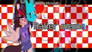 Baller meme | gacha club/life | анимация | ❗️моё АУ❗️