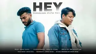 Hey- Dipanjan Das ft FM Bru || Hindi New Song || Audio Visualizer @dipanjandas199