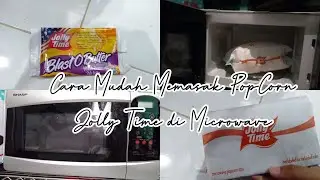 Cara Memasak PopCorn Jolly Time dengan Microwave dengan mudah #popcorn #JollyTime