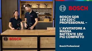 Tutto sull'avvitatore a massa battente GDR 18V-220 C Bosch Professional