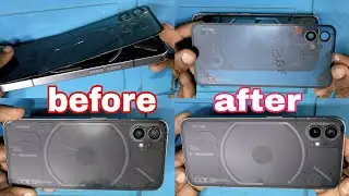 nothing phone back glass replacement / nothing phone 1 back glass change / nothing phone back glass