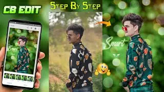Snapseed Green CB Editing Tutorial || Bokeh Background Smooth Skin Complete Retouching Photo Editing