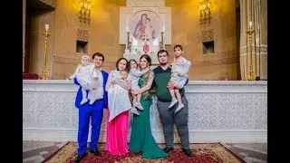 2017 06 03 Таинство крещения Давида Софии и Артура