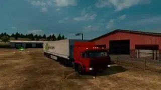 Не большой рейс на Камазе | [ETS 2]