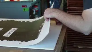 Making "Creativity Is Subtraction" Screenprints