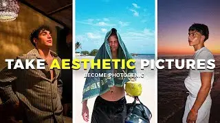 How to Take Aesthetic Pics For Instagram (posing, tricks & lighting...)