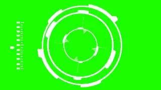 Sci Fi HUD - Green Screen Animation
