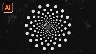 Fibonacci Dotted Spiral in Illustrator | Adobe Illustrator Tutorial