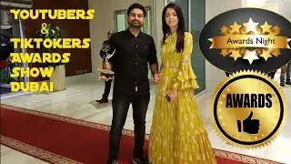 Youtube Vloggers & Tiktokers Award Show In Dubai | Jumana Khan