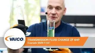 Automatic transmission oil change on BMW 5 Series E61 ZF6HP26 [with Expert Kits+] - [V20-2089]