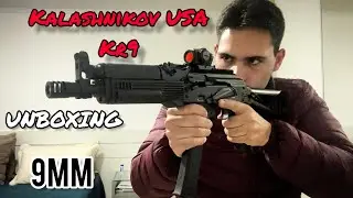 Carabina TAURUS KR-9 SBR calibre 9mm kalashnikov USA  ( UNBOXING )