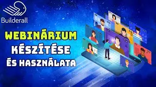 Webinárium készítés,  Webinárium használata - Builderall ⚫💯