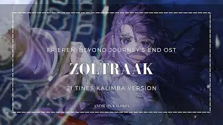Zoltraak - Frieren: Beyond Journey's End [葬送のフリーレン] OST | Kalimba App Cover with Tabs