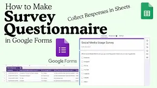 How to Make Survey Questionnaire in Google Forms