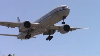Air China Boeing 777-300ER [B-2031] landing LAX