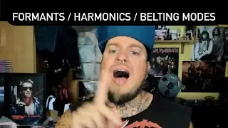 Alex Shelest Vocal Lessons - Formants, Harmonics, Belting modes