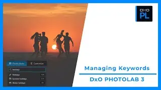 Managing Photo Keywords  / DxO PhotoLab 3