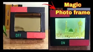 How to make Magic photo frame mirror at home | diy | project