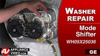 GE Washer - Will Not Shift From Agitate to Spin - Mode Shifter Repair and Diagnostic