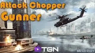 Battlefield 4 - Attack Helicopter (Gunner) | Nice Streak [PS4]