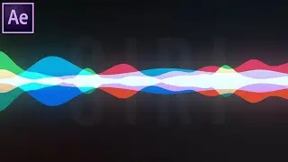 Siri Visualizer in After Effects | AE Tutorials