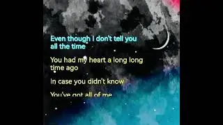 In Case You Didn’t Know “Brett Young” (Lyrics) 🎶