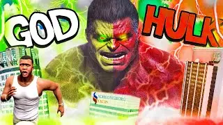 FRANKLIN BECAME MOST POWERFUL 10 HEADED GOD HULK IN GTA5 |  GTA5 AVENGERS