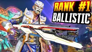 RANK #1 BALLISTIC 23 KILLS AND 4800 DAMAGE WAS INSANE (Apex Legends Gameplay)
