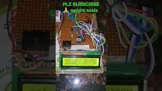 Arduino weight scale||home made scale|make in india scale